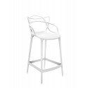 Sgabello Kartell Masters Stool Bianco