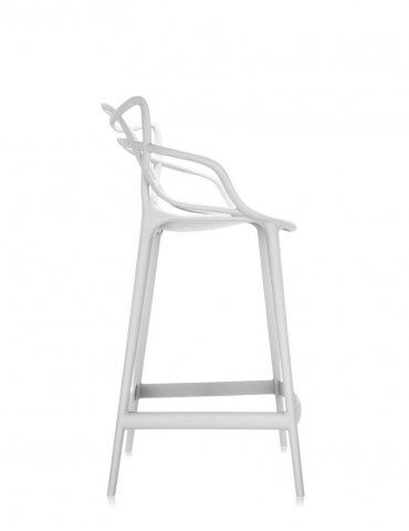 Sgabello Kartell Masters Stool Bianco