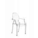 Sedia Kartell Kids Lou Lou Ghost Cristallo