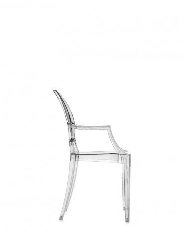 Sedia Kartell Kids Lou Lou Ghost Cristallo