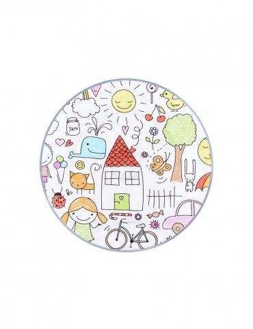 Tavolino Kartell Kids Tip Top DIsegno