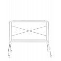 Carrello/tavolino Kartell Flip Bianco
