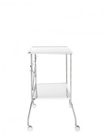 Carrello/tavolino Kartell Flip Bianco