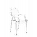 Sedia Kartell Louis Ghost Cristallo