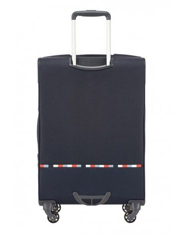 Trolley Medio Samsonite Base Boost 66/24 Navy Blue Stripes