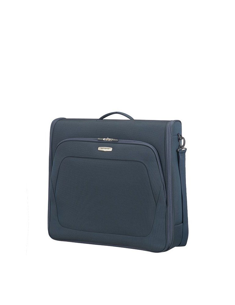 GentleMate Borsa Porta Abiti Da Viaggio Blu Con Tracolla E Profumatore