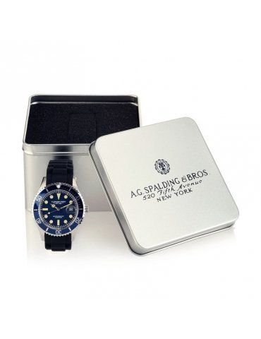 Orologio Spalding & Bros Long Beach Blu