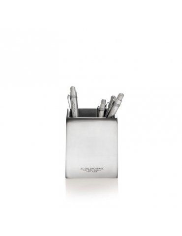 Portapenne Quadrato Spalding & Bros Alluminio