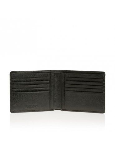 Portafoglio Spalding & Bros Century 10 Scomparti Nero