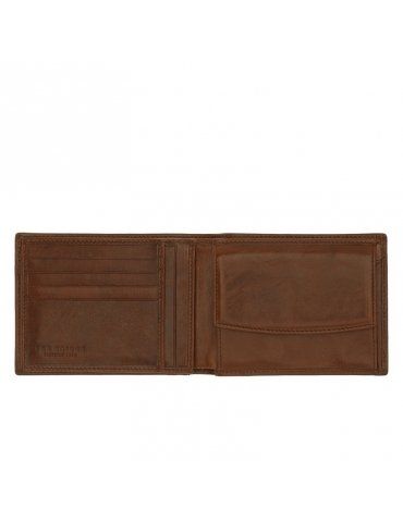 Portafoglio Uomo The Bridge Story 8 Scomparti Marrone