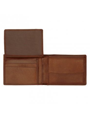 Portafoglio Uomo The Bridge Story 8 Scomparti Marrone