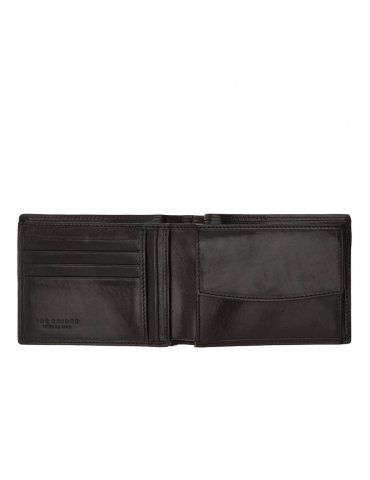 Portafoglio Uomo The Bridge Story 7 Scomparti Nero