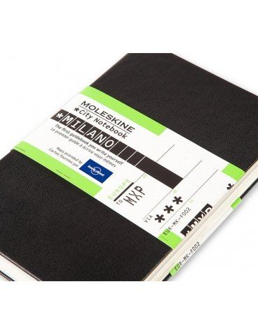 Taccuino Moleskine City Notebook Milano Pocket 9x14