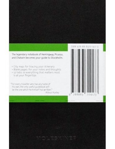 Taccuino Moleskine City Notebook Stoccolma Pocket 9x14