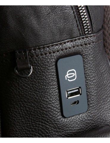Zaino Grande Piquadro Black Square in Offerta, Sconti e Saldi Outlet