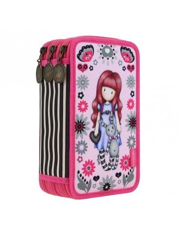 Astuccio 3 Zip Gorjuss My GIft For You