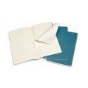 Quaderno Moleskine Cahiers Large 13x21 Righe Blu