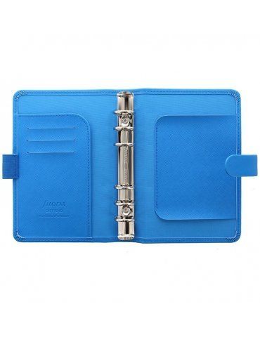Organizer Filofax Saffiano Personal 2020 Fluoro Blu