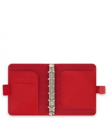 Organizer Filofax Saffiano Pocket 2020 Rosso