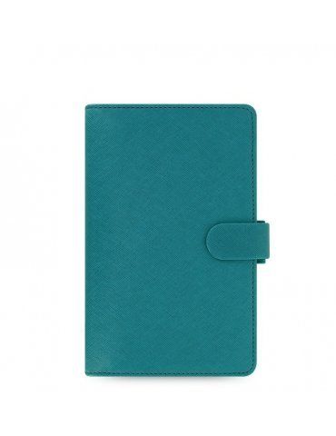 Organizer Filofax Saffiano Personal Compact 2020 Verde Acquamarina