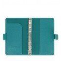 Organizer Filofax Saffiano Personal Compact 2020 Verde Acquamarina
