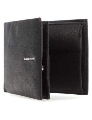 Portafoglio Uomo Porsche Design CL2 3.0 10 Scomparti Nero
