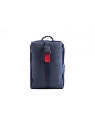 Zaino NAVA Flat 15.6'' Blu/Rosso