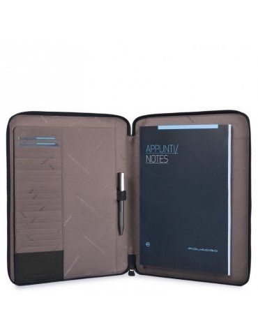 Portablocco Piquadro A4 Stationery Blu