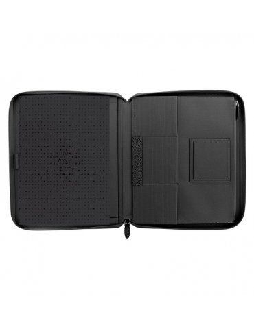 Portablocco Filofax Finsbury A4 Folio Zip Nero