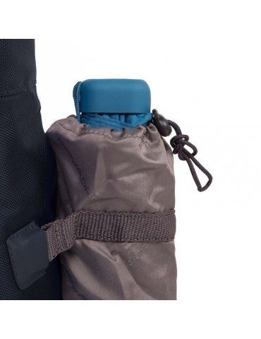 Zainetto Piquadro Porta Computer E Porta iPad® Con Porta Bottiglia O Porta Ombrello Blu