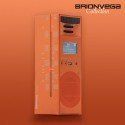 Radio Grattacielo Bluetooth BRIONVEGA Serie Speciale Arancio Sole