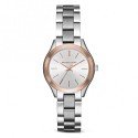 Orologio Michael Kors Donna Runway Mini Slim Rose Silver