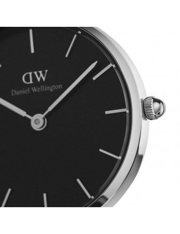 Orologio Donna Daniel Wellington Classic Petite Ashfield 28mm Nero