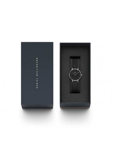 Orologio Donna Daniel Wellington Classic Petite Ashfield 28mm Nero