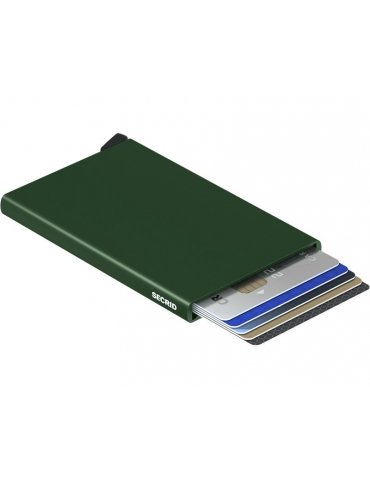 Portacarte Secrid Cardprotector Alluminio Verde