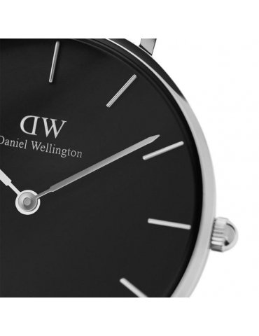 Orologio Donna Daniel Wellington Classic Petite Ashfield 32 mm Argento/Nero