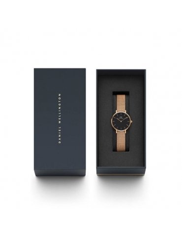 Orologio Donna Daniel Wellington CLassic Petite Melrose Rose Black