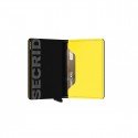 Portacarte Secrid Slimwallet Matte Black & Yellow
