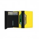 Portacarte Secrid Slimwallet Matte Black & Yellow