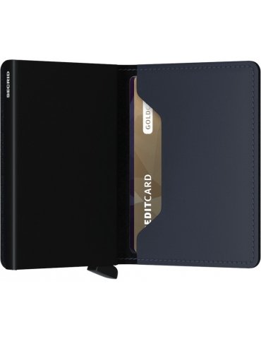 Portacarte Secrid Slimwallet Matte Night Blue