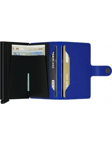 Portacarte Secrid Miniwallet Crisple Blue-Black