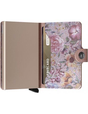 Portacarte Secrid Miniwallet Crisple Rose Floral