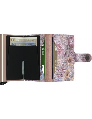 Portacarte Secrid Miniwallet Crisple Rose Floral