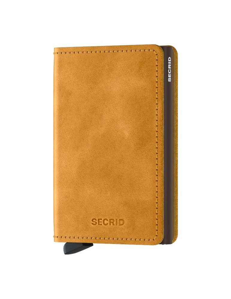 Portacarte Secrid Slimwallet Vintage Ochre