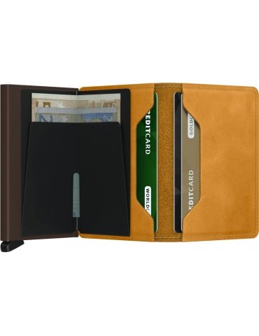 Portacarte Secrid Slimwallet Vintage Ochre