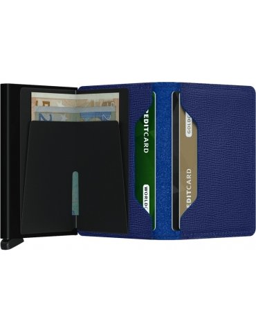 Portacarte Secrid Slimwallet Crisple Blue
