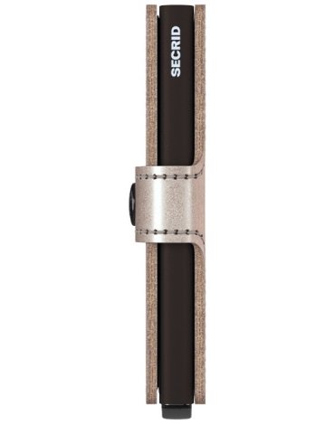 Portacarte Secrid Miniwallet Metallic Champagne