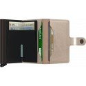 Portacarte Secrid Miniwallet Metallic Champagne