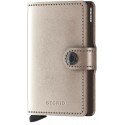 Portacarte Secrid Miniwallet Metallic Champagne