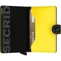 Portacarte Secrid Miniwallet Matte Black & Yellow